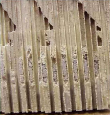 Querschnitt Rußfilter